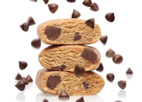 Chocolate Chip Cookie Dough "New and Improved Glo" Vegan Protein Bars